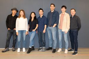 Jinn S. Kim, Amy Kim Waschke, Shannon Tyo, Whit K. Lee,
Ben Chase, Eric Yang and Christopher Liam Moore @ BroadwayWorld Jinn S. Kim, Amy Kim Waschke, Shannon Tyo, Whit K. Lee,
Ben Chase, Eric Yang and Chri Photo