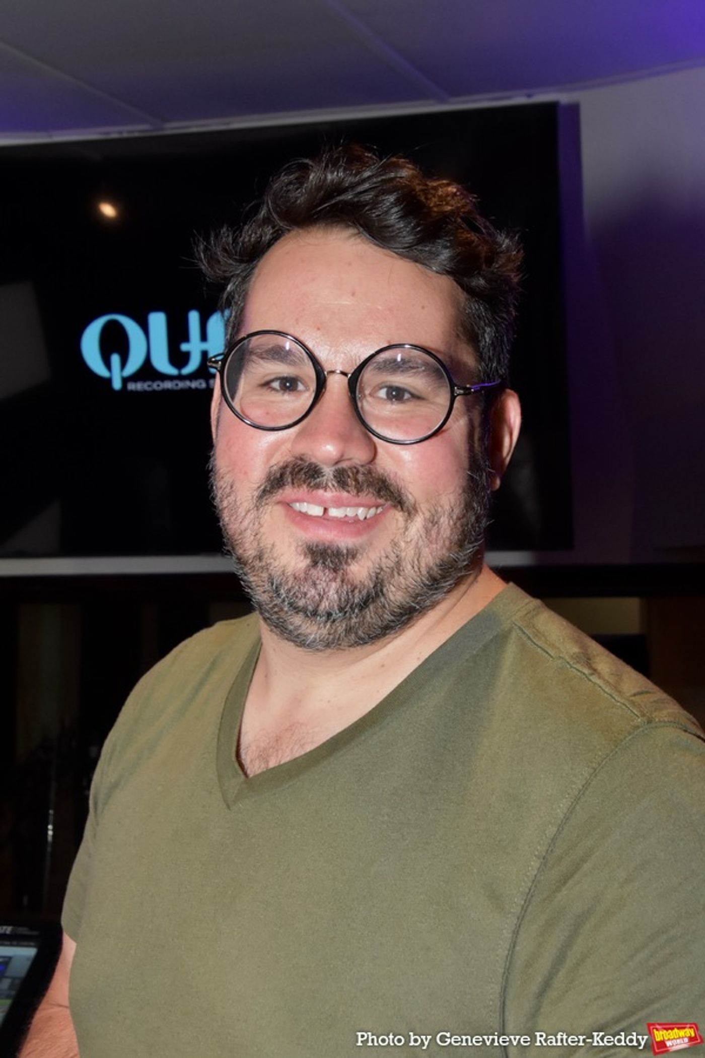 Photo Exclusive: See the Cast of ALADDIN in the Recording Studio for CAROLS FOR A CURE 2022  Image