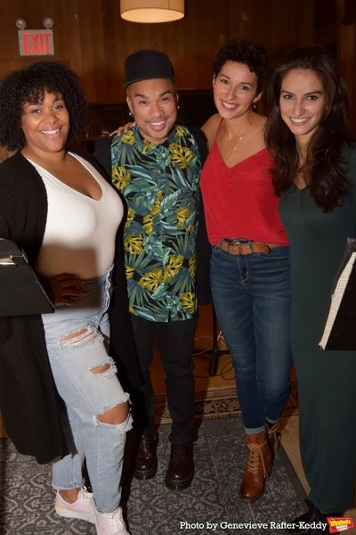Andros Rodriguez (Engineer) joins Keisha Gilles, Cassidy Stoner and Sonya Balsara Photo