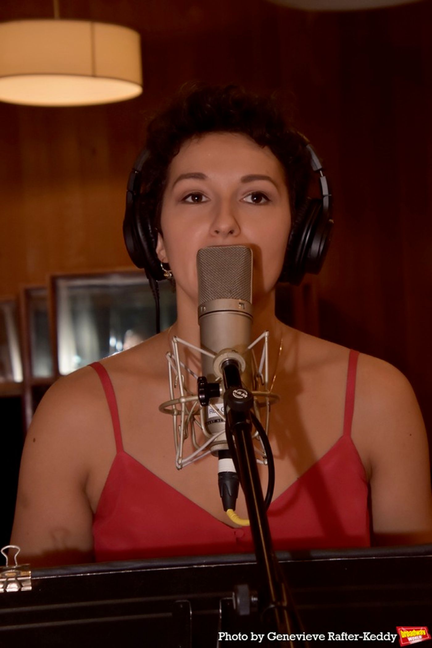 Photo Exclusive: See the Cast of ALADDIN in the Recording Studio for CAROLS FOR A CURE 2022  Image