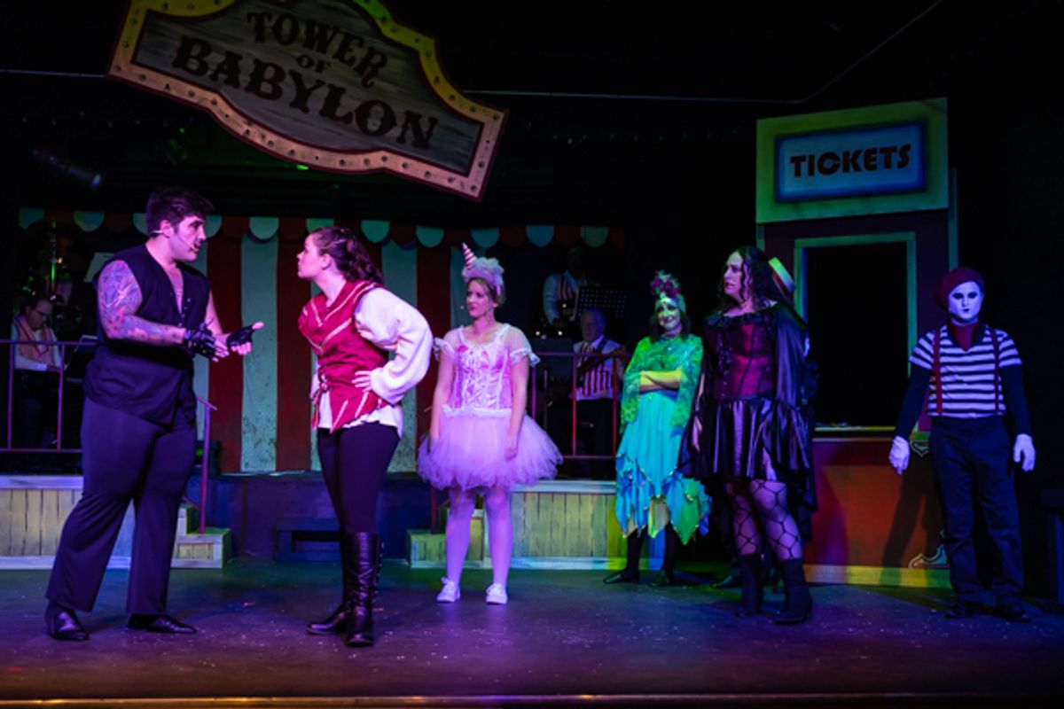 The Cast of GODSPELL at 