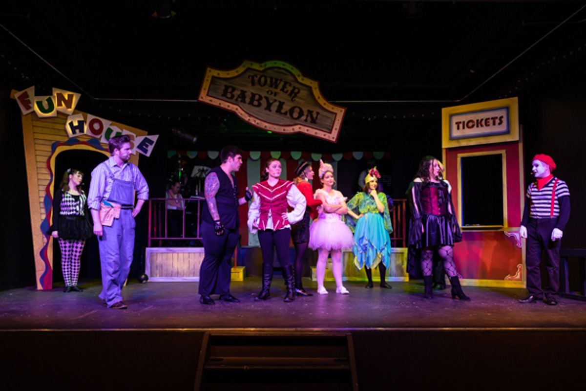 The Cast of GODSPELL at 