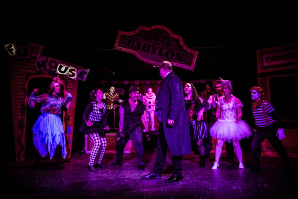 The Cast of GODSPELL at 