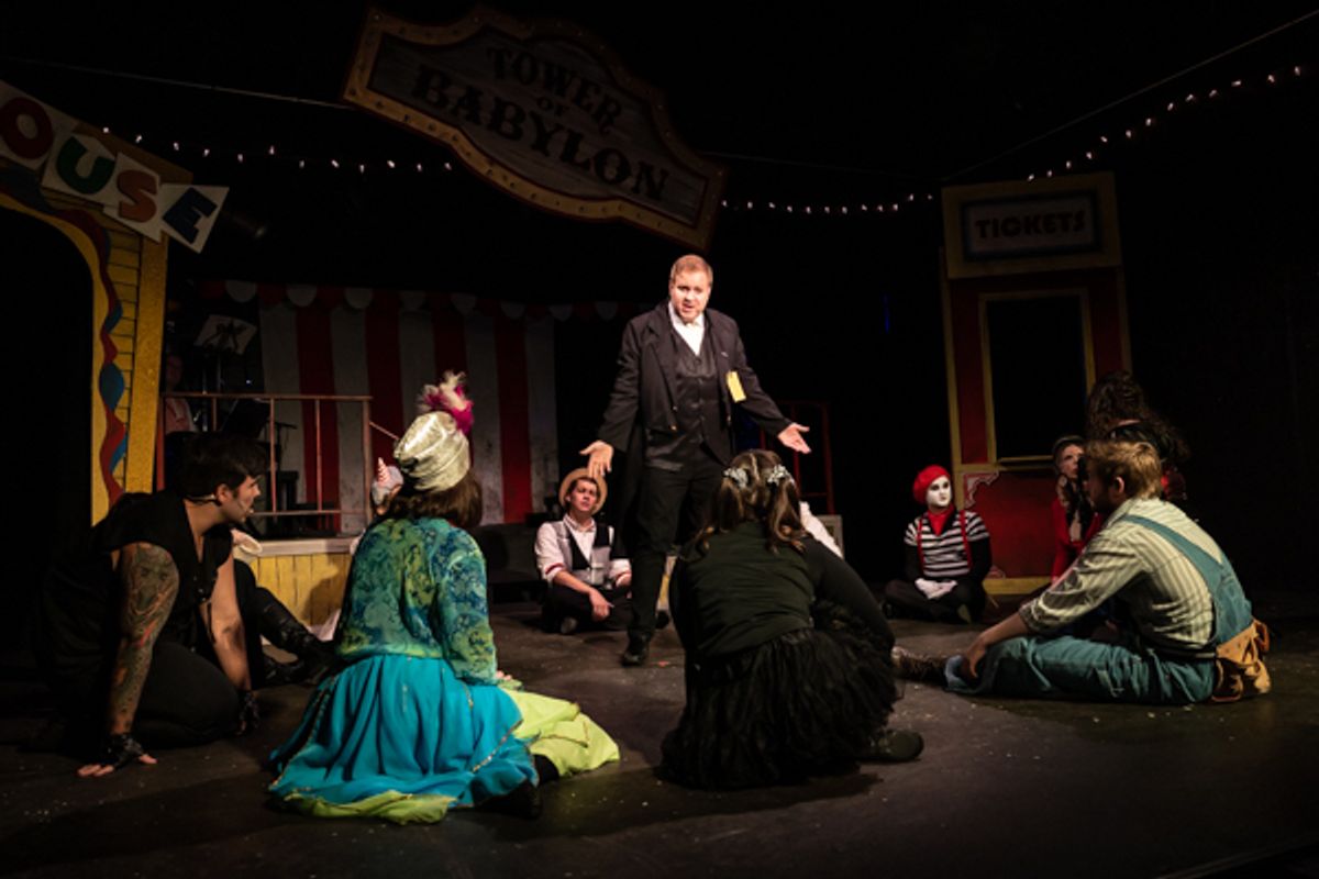 The Cast of GODSPELL at 