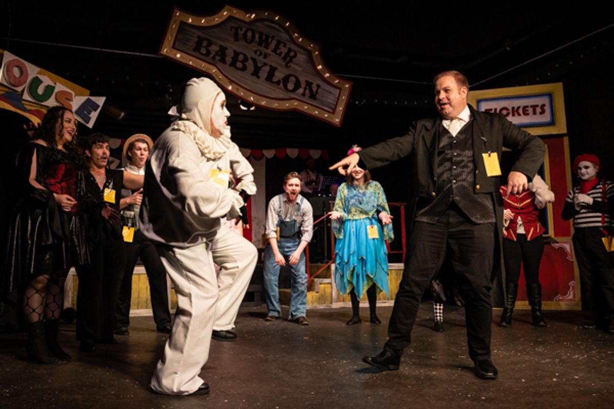 The Cast of GODSPELL at 