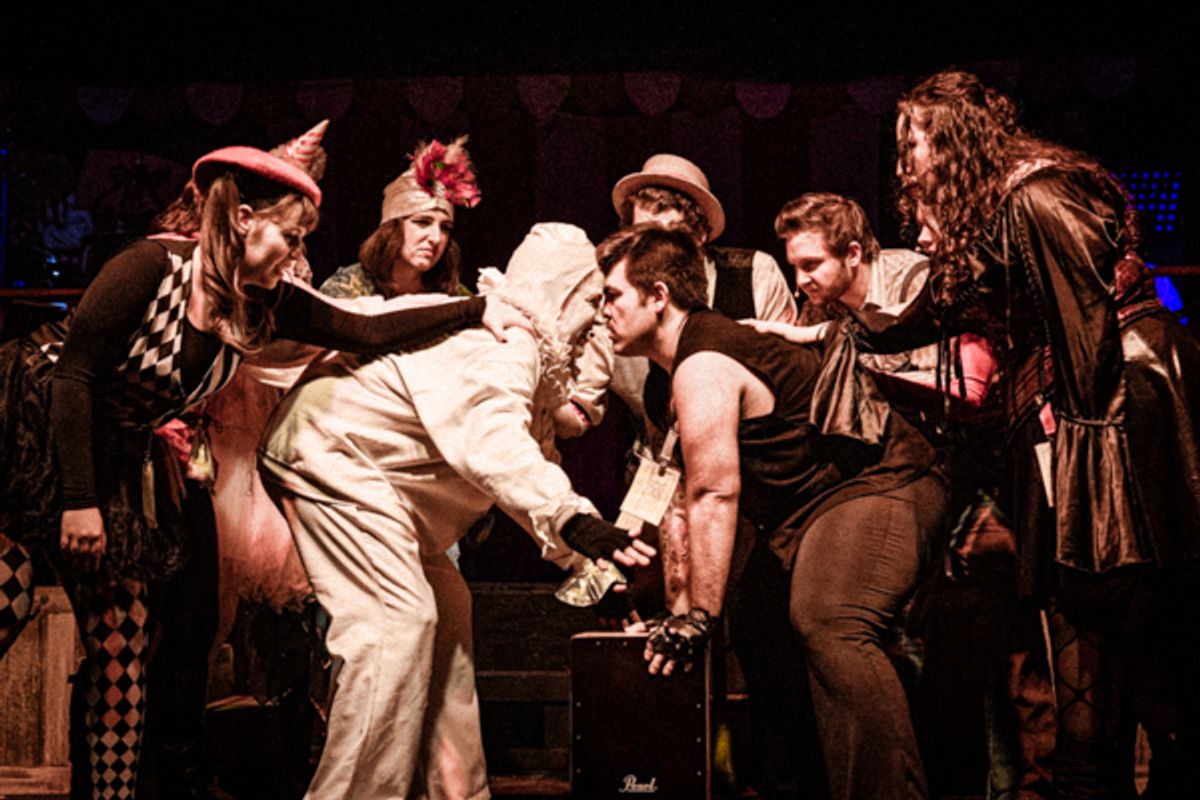 The Cast of GODSPELL at 