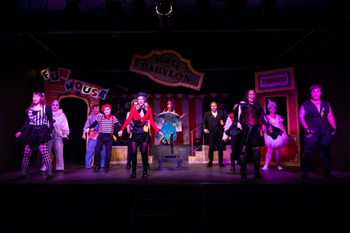 The Cast of GODSPELL at 