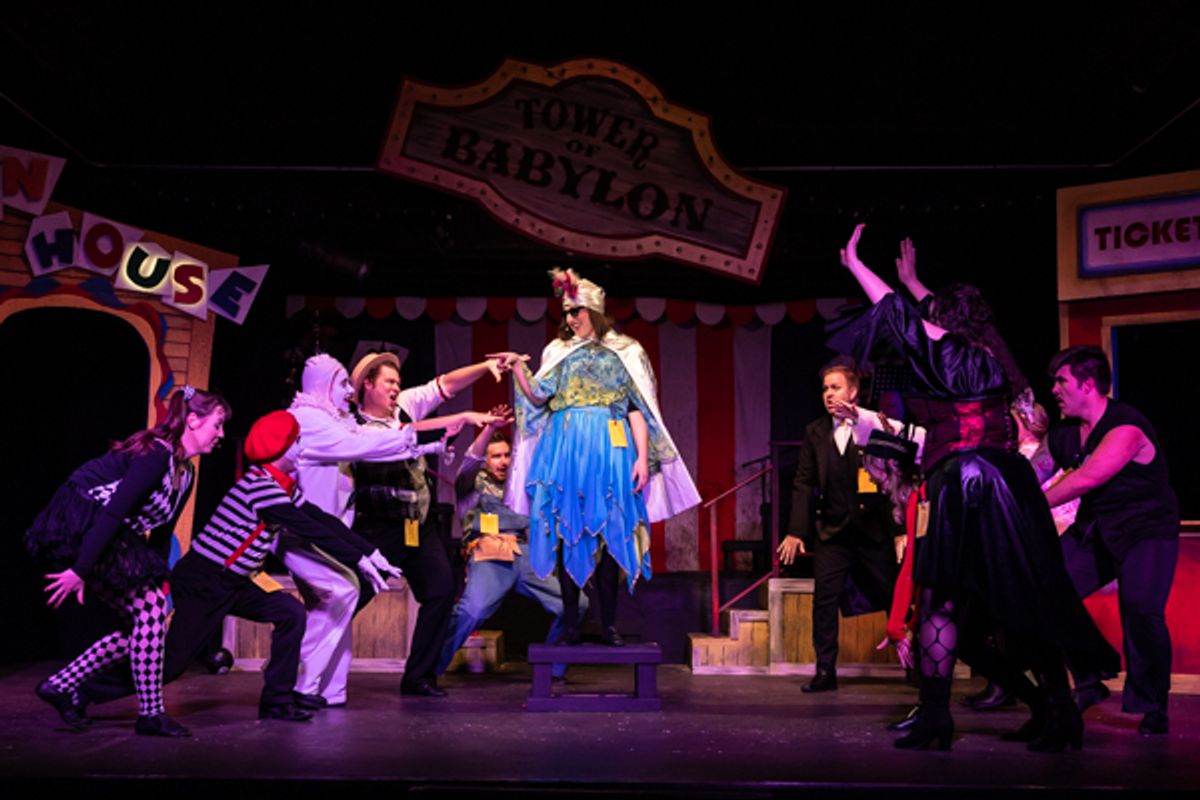 The Cast of GODSPELL at 