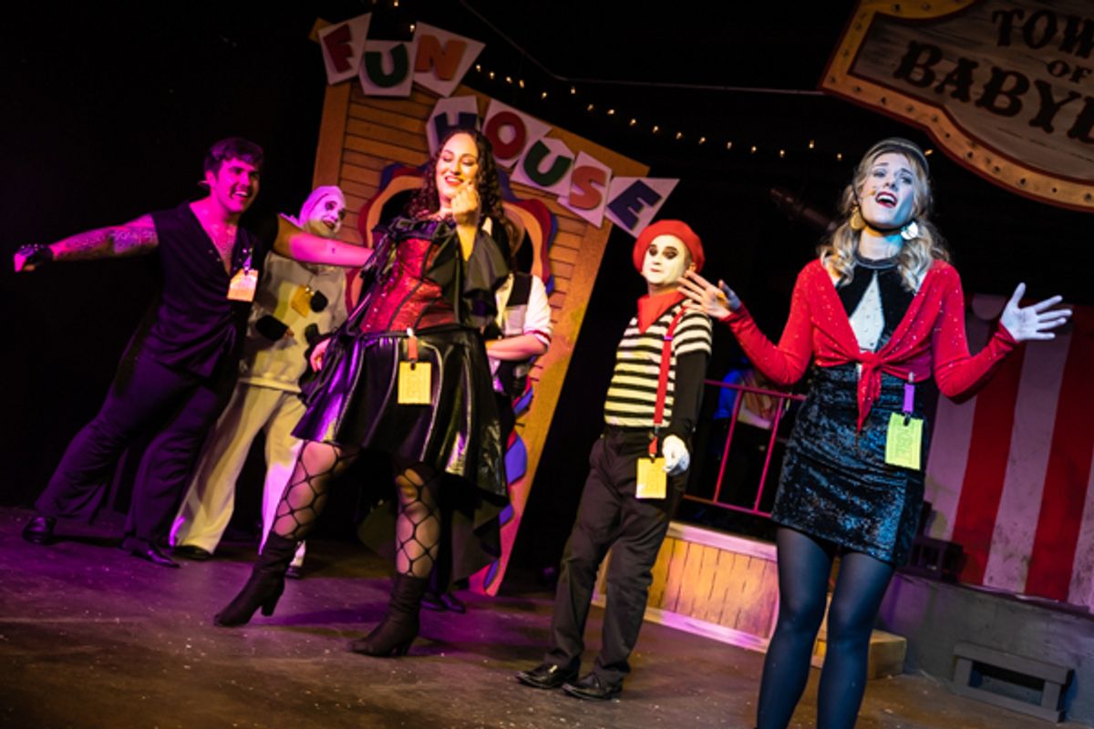 The Cast of GODSPELL at 