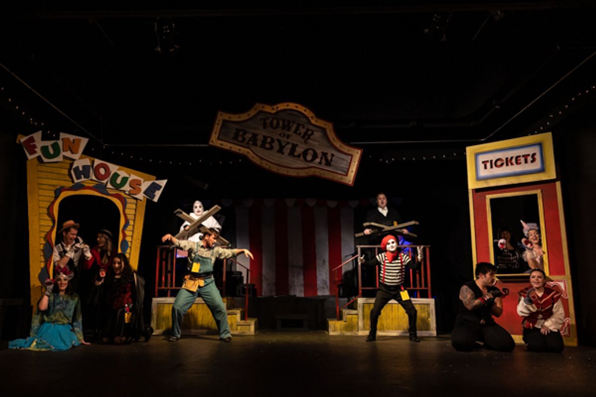 The Cast of GODSPELL at 