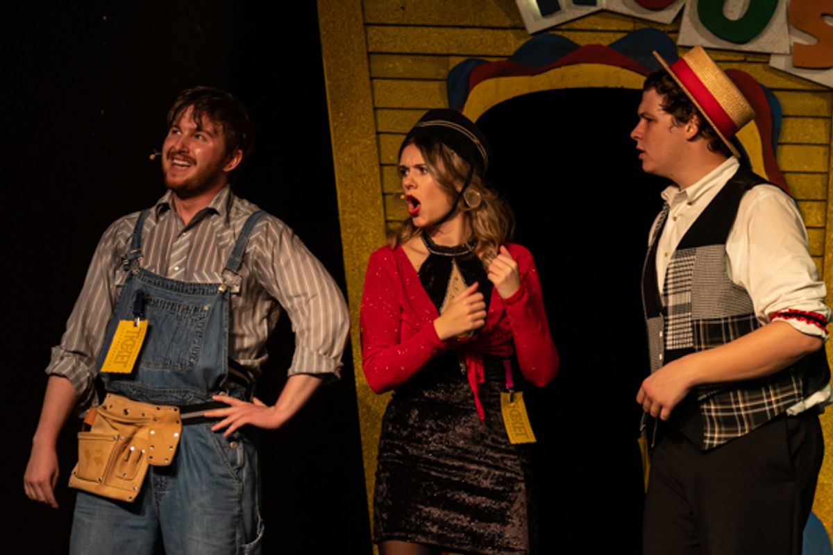 The Cast of GODSPELL at 