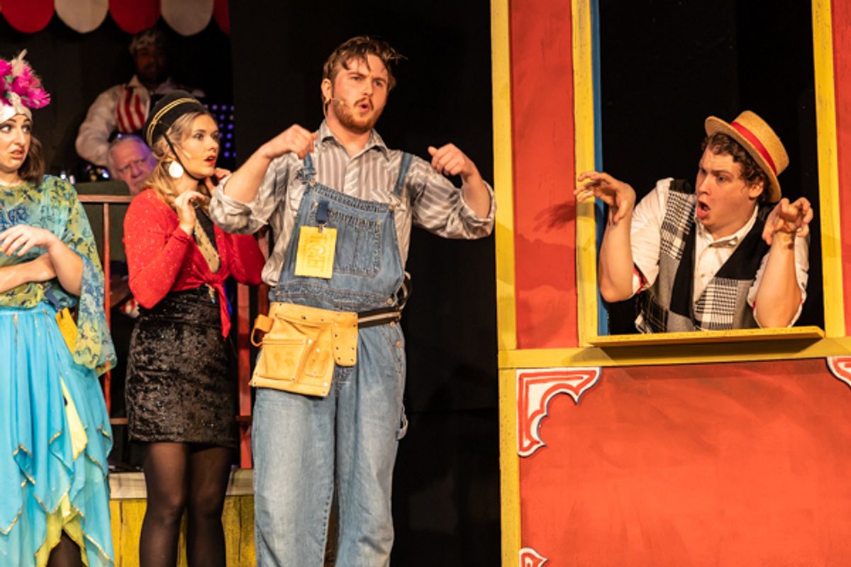 The Cast of GODSPELL at 