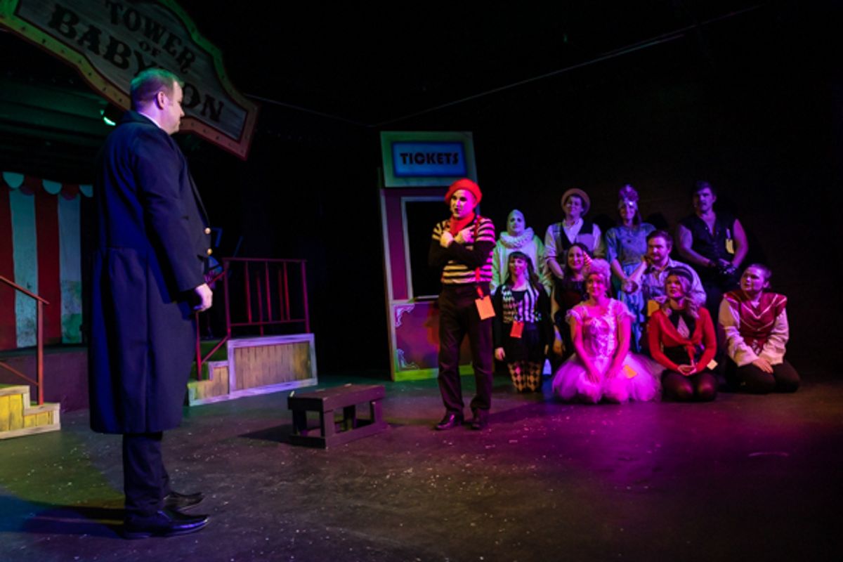 The Cast of GODSPELL at 