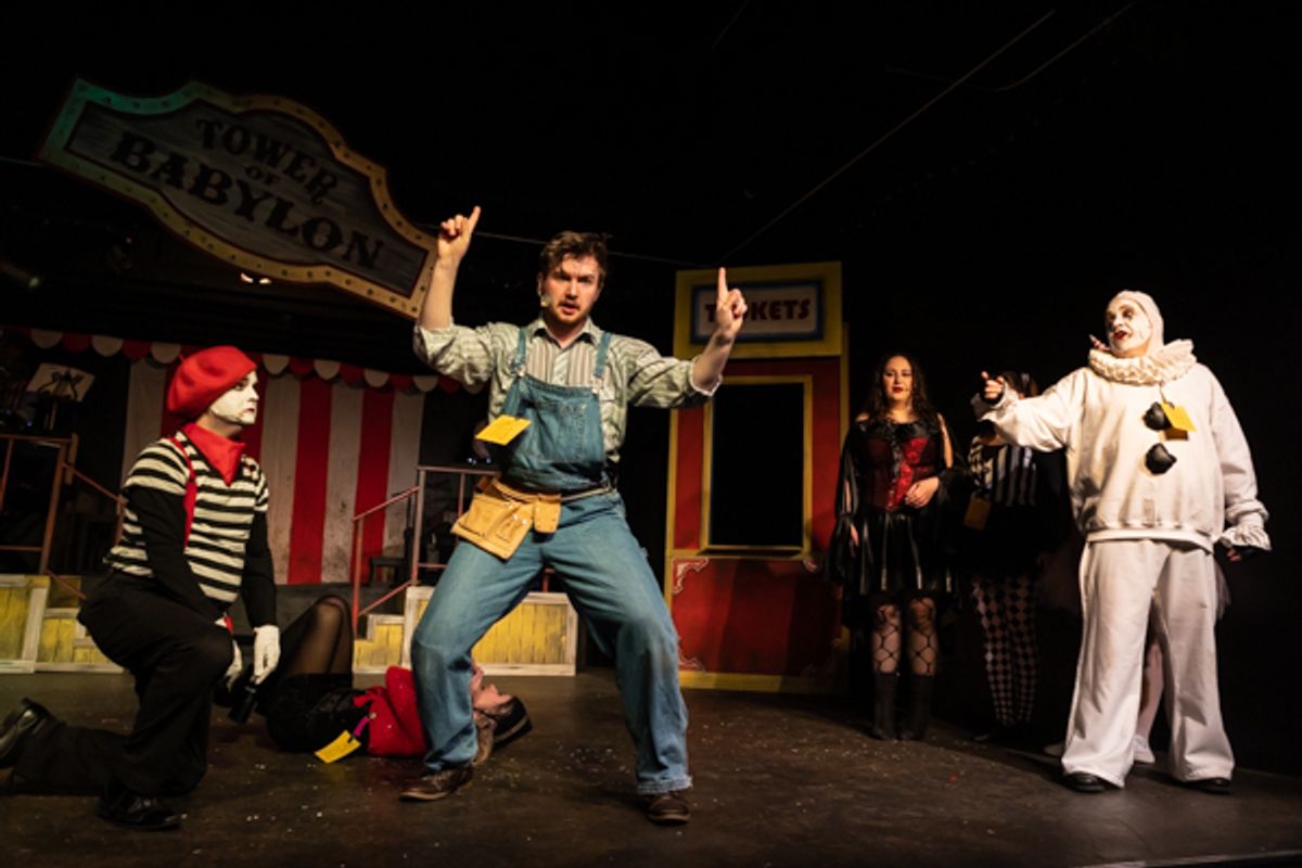 The Cast of GODSPELL at 