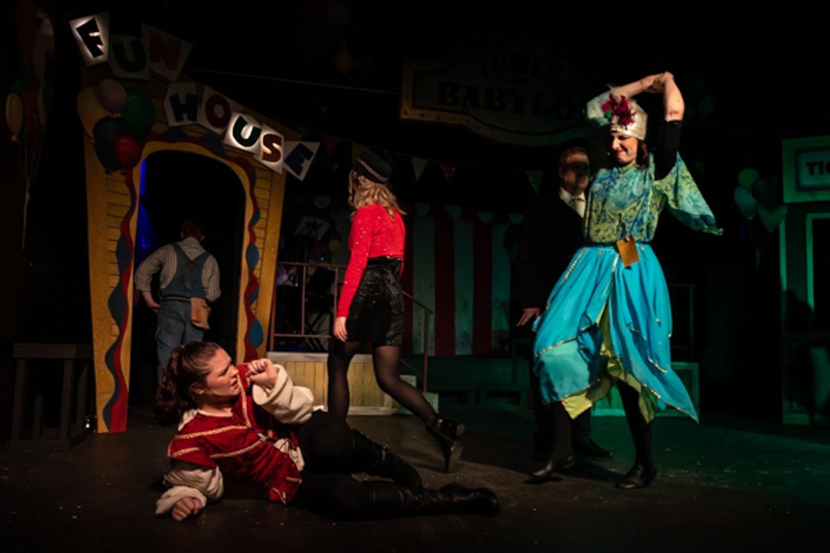 The Cast of GODSPELL at 