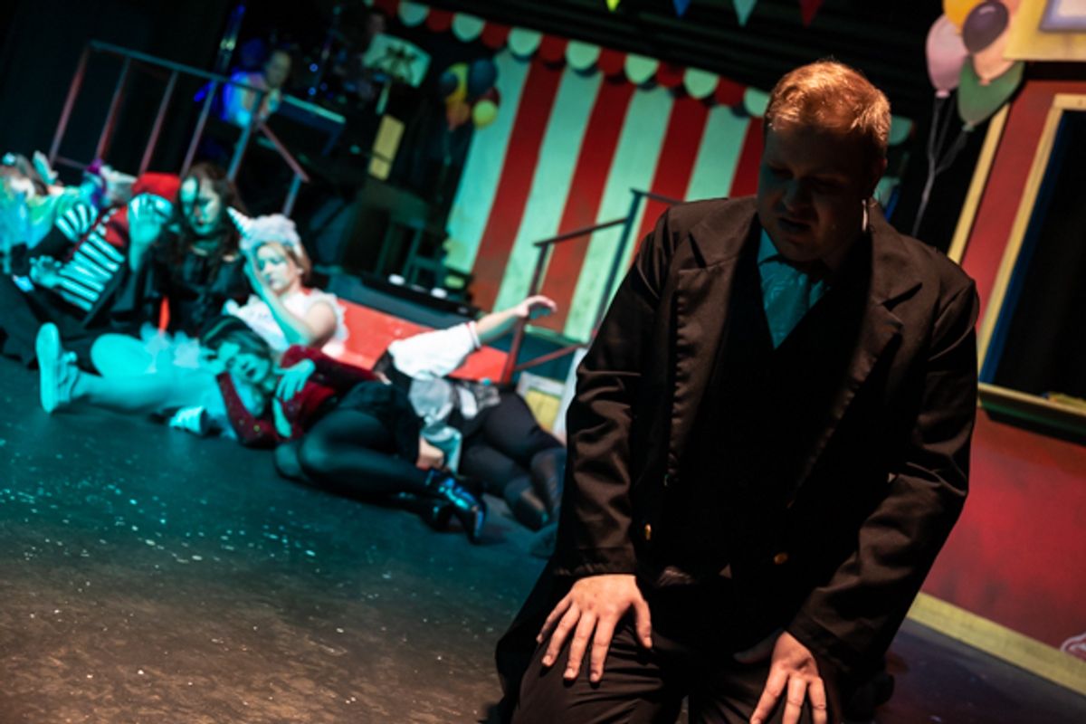 The Cast of GODSPELL at 