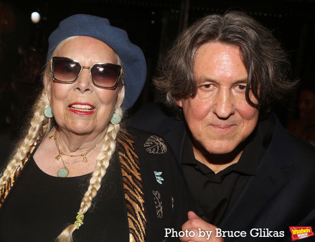 Joni Mitchell and Book Writer Cameron Crowe at 