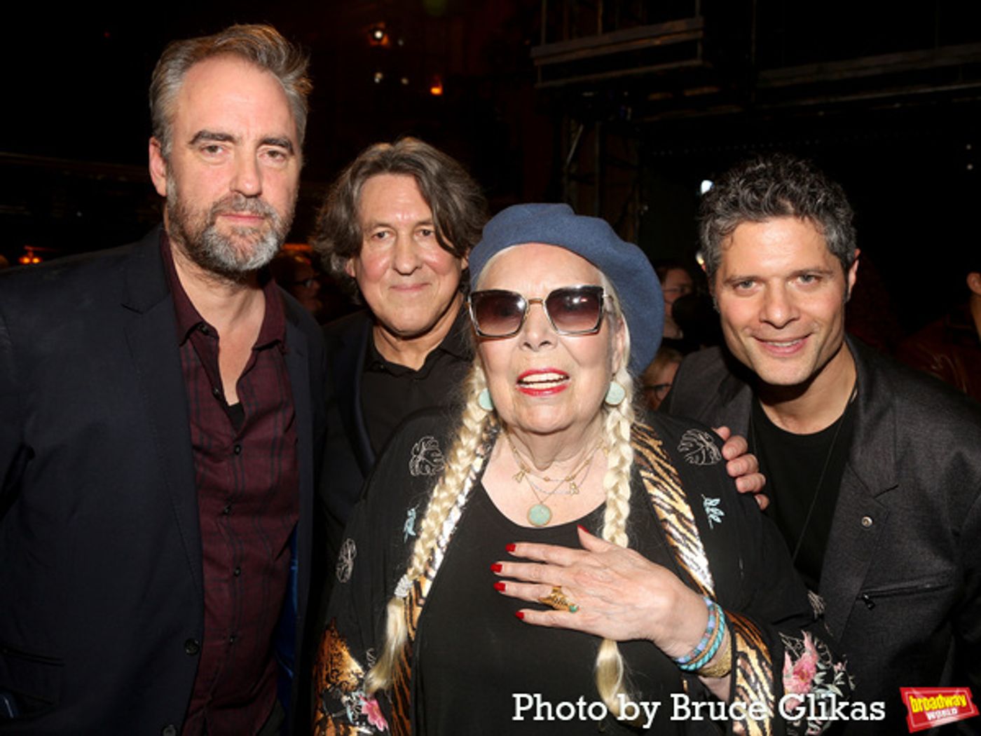Photos: Joni Mitchell Joins the Cast of ALMOST FAMOUS Backstage on Opening Night  Image