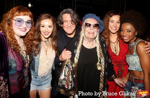 Katie Ladner, Julia Cassandra, Book Writer Cameron Crowe, Joni Mitchell, Solea Pfeiff Photo