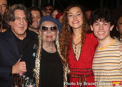 Book Writer Cameron Crowe, Joni Mitchell, Solea Pfeiffer and Casey Likes Photo