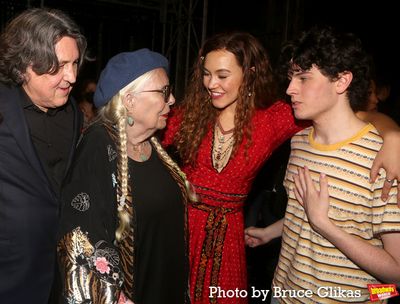 Book Writer Cameron Crowe, Joni Mitchell, Solea Pfeiffer and Casey Likes Photo