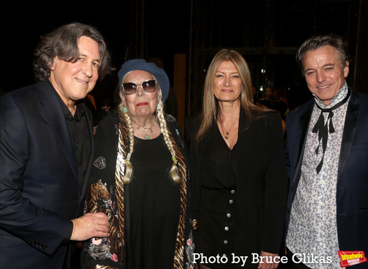 Photos: Joni Mitchell Joins the Cast of ALMOST FAMOUS Backstage on Opening Night  Image