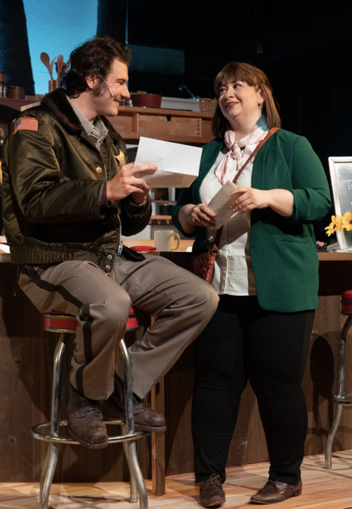 Zack Abbey and Julie Galorenzo at 