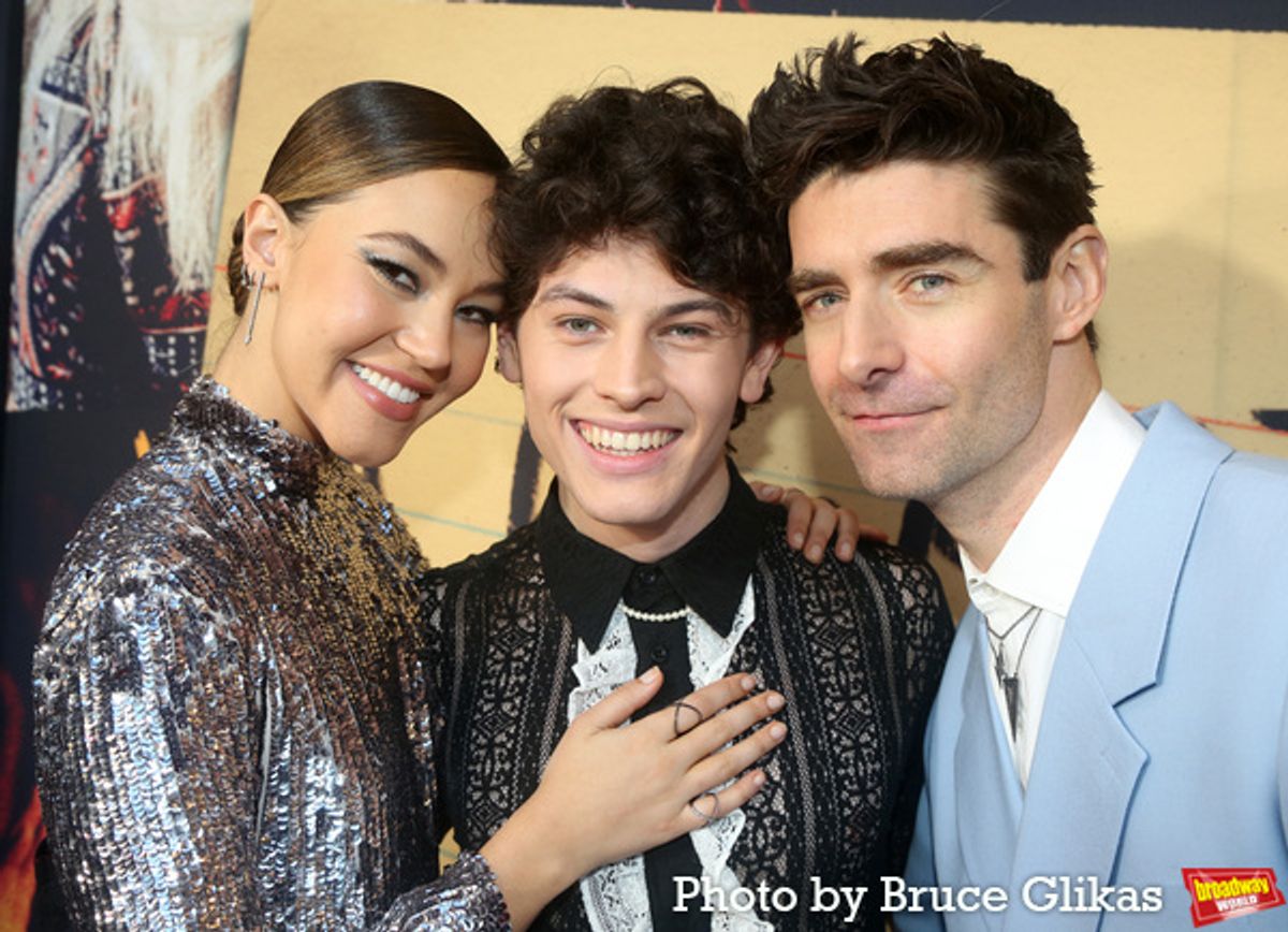 Solea Pfeiffer, Casey Likes and Drew Gehling at 