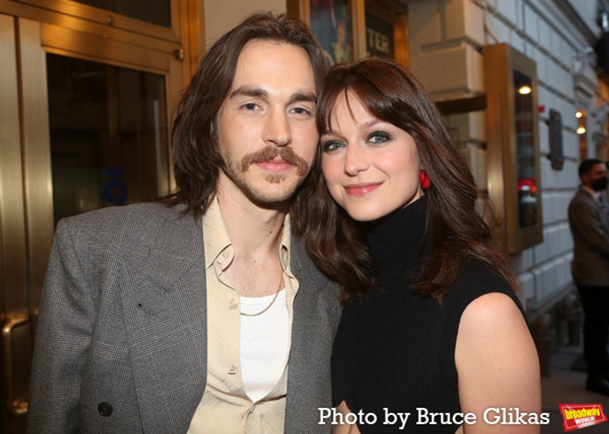 Chris Wood and Melissa Benoist at 