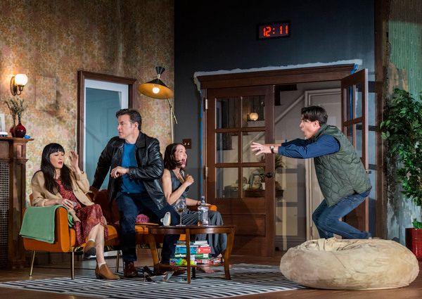 Constance Wu, Adam Rothenberg, Anna Camp and Finn Wittrock Photo
