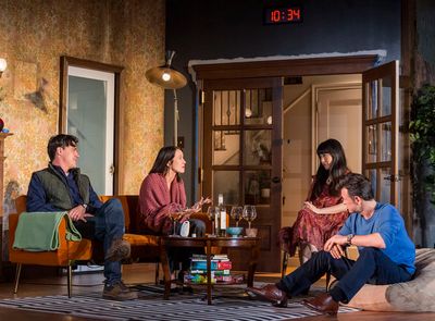 Anna Camp, Finn Wittrock, Constance Wu and Adam Rothenberg Photo