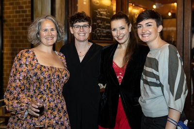 Alanna Coby, Leigh Hendrix, Janouke Goosen, and Megan Paradis Hanley  Photo