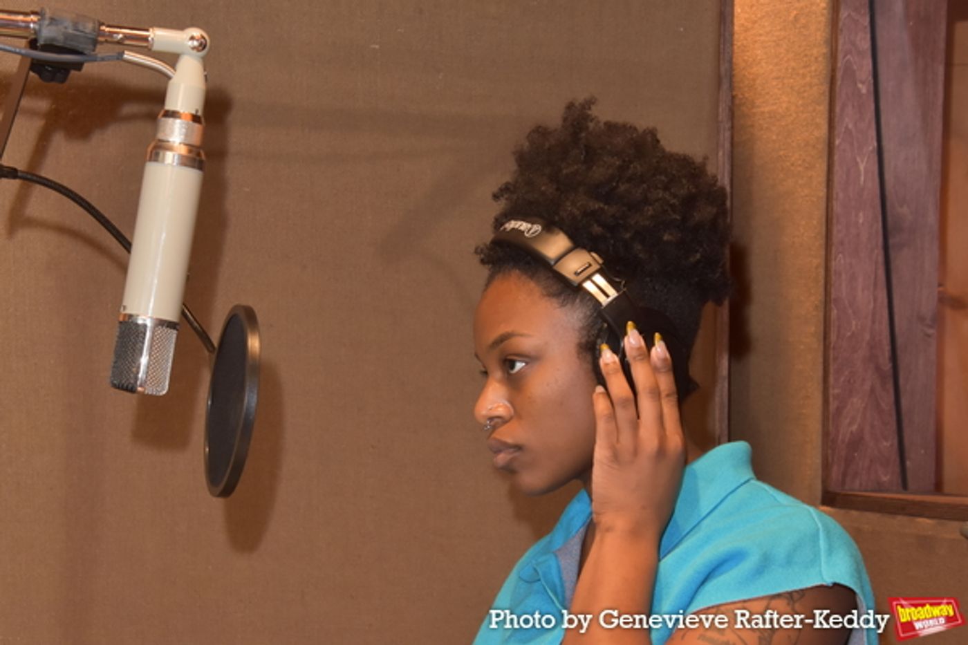 Photos: A STRANGE LOOP's Mars Rucker Records 'CAROLS FOR A CURE' - Get An Exclusive Look Inside the Session!  Image