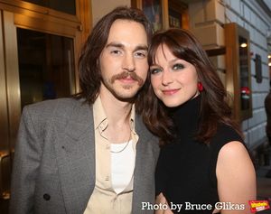 Chris Wood and Melissa Benoist @ BroadwayWorld Chris Wood and Melissa Benoist Photo