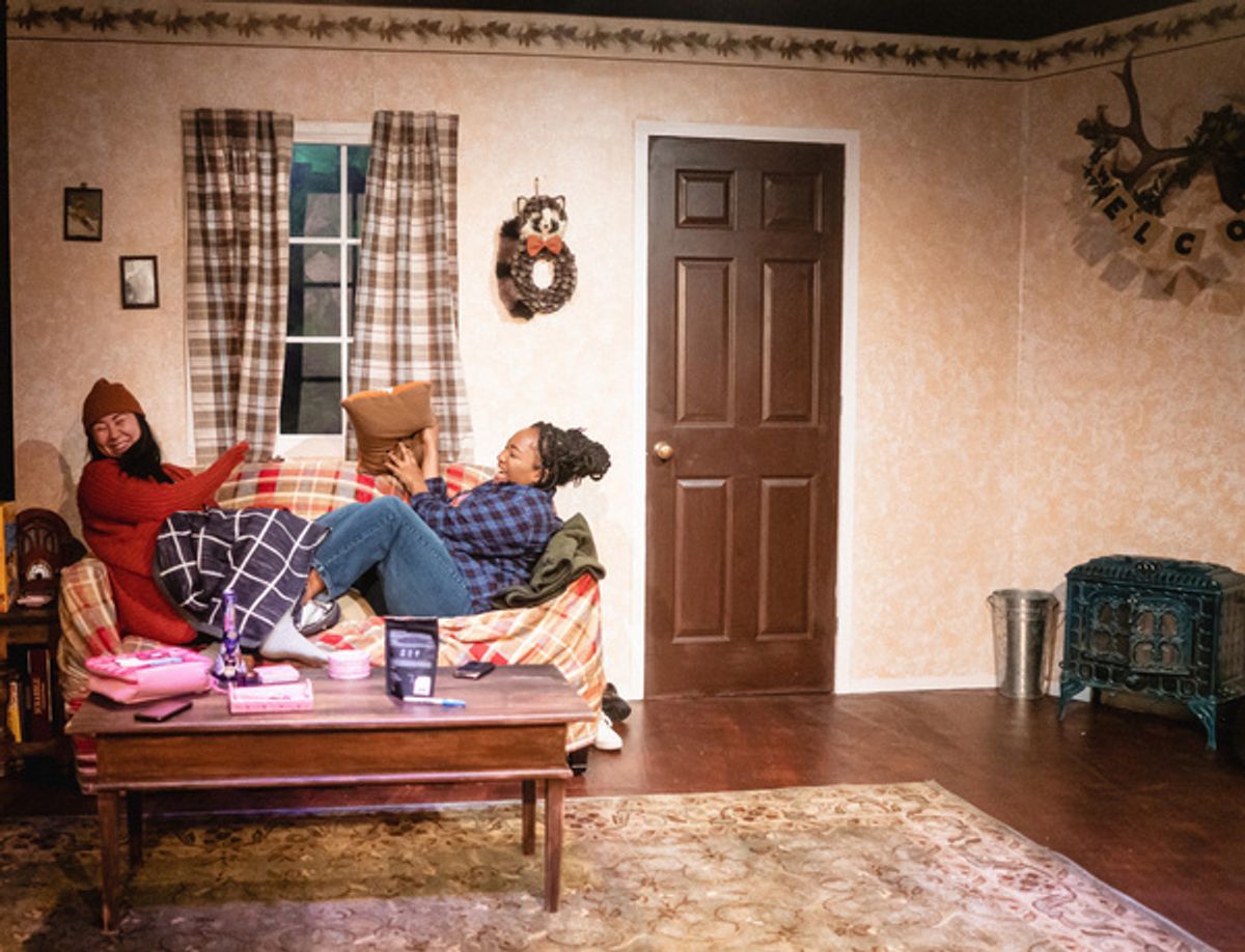 Alice Wu and Cayla Jones at 