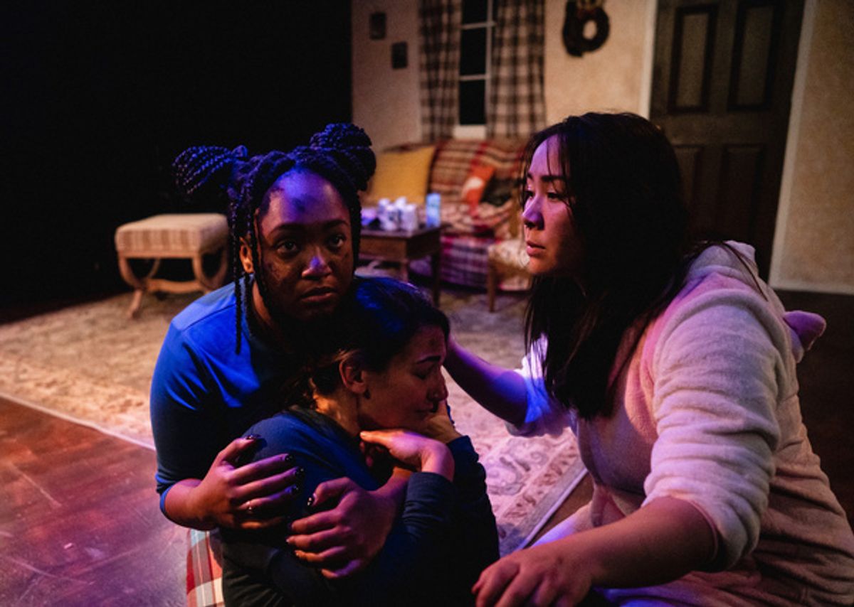 Cayla Jones, Alice Wu and Ashley Yates at 