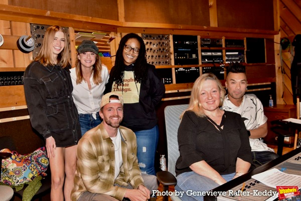 Mary Claire King, Rachel Schur, Charity Angel Dawson Jake Odmark, Lynn Pinto and Andros Rodriguez at 