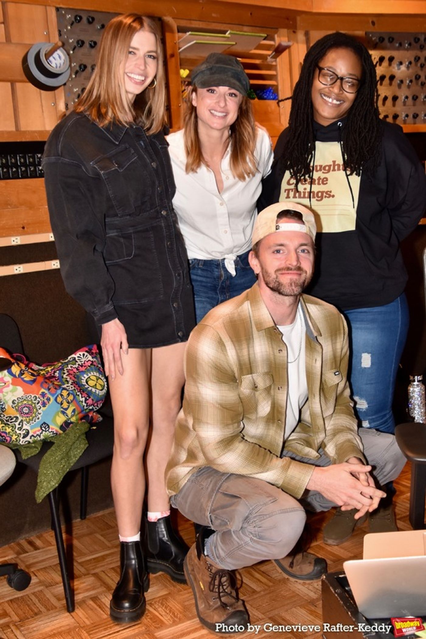 Photos: The Cast of CHICAGO Records 'CAROLS FOR A CURE' - Get an Exclusive Look Inside the Session!  Image