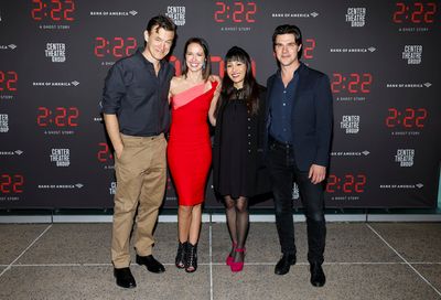 Adam Rothenberg, Anna Camp, Constance Wu and Finn Wittrock Photo