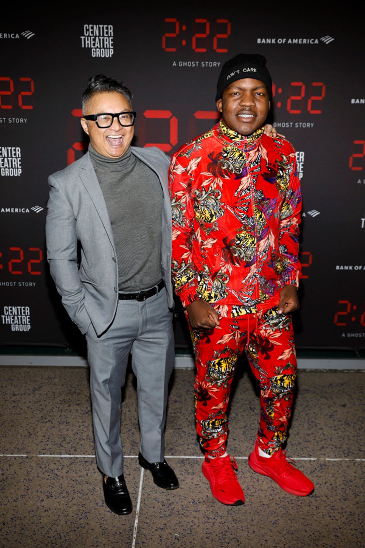 Alec Mapa and Zion Herbert Mapa at 