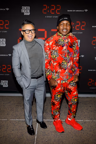 Alec Mapa and Zion Herbert Mapa Photo