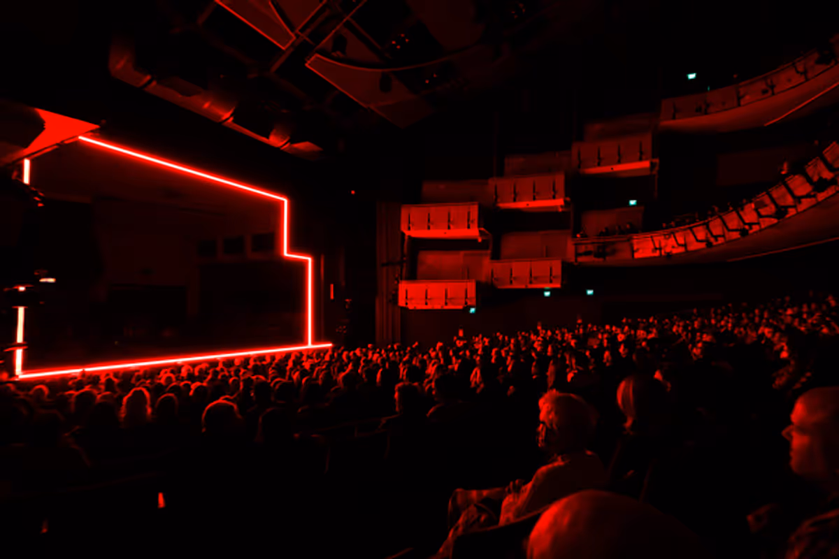 The Audience of 2:22 – A Ghost Story” at Photos: Go Inside Opening Night of Center Theatre Group's 2:22 A GHOST STORY at the Ahmanson Theatre