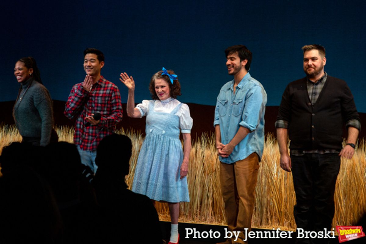 Marinda Anderson, Daniel K. Isaac, Linda Lavin, Dario Ladani Sanchez, Nate Miller at 