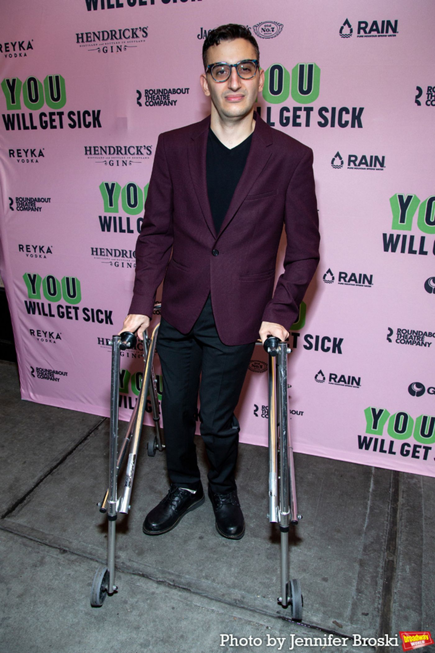 Photos: On The Opening Night Red Carpet Of YOU WILL GET SICK  Image