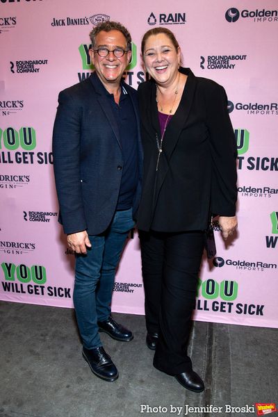 Michael Greif, Camryn Manheim Photo