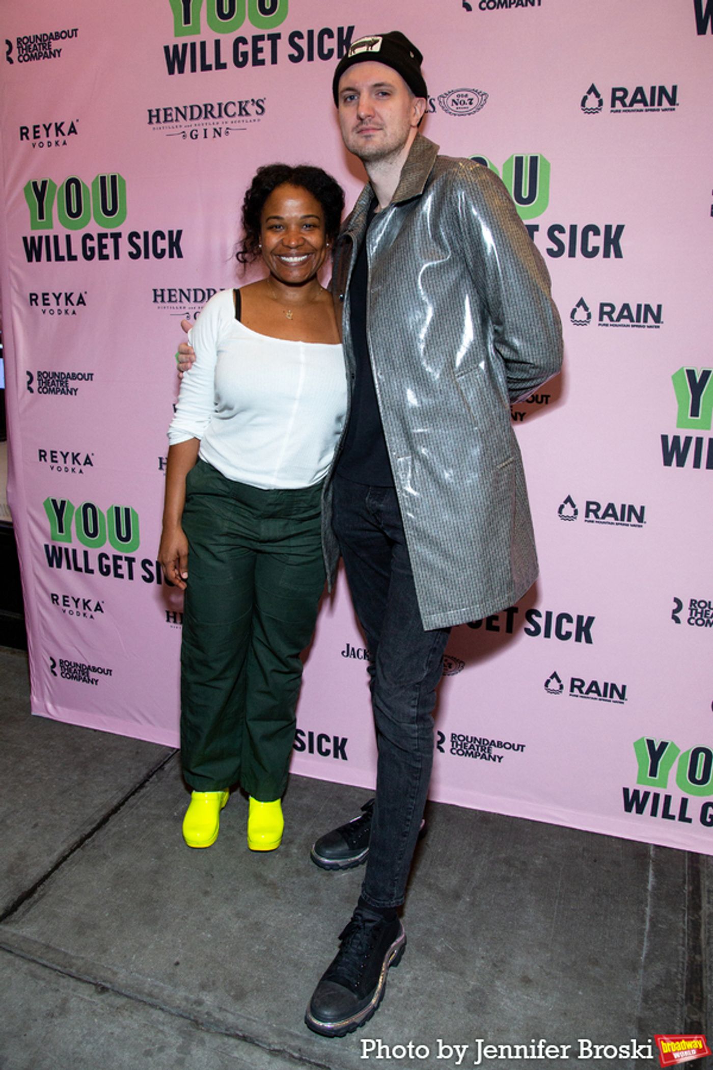 Photos: On The Opening Night Red Carpet Of YOU WILL GET SICK  Image