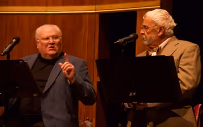 Colin Baker and Terry Molloy Photo
