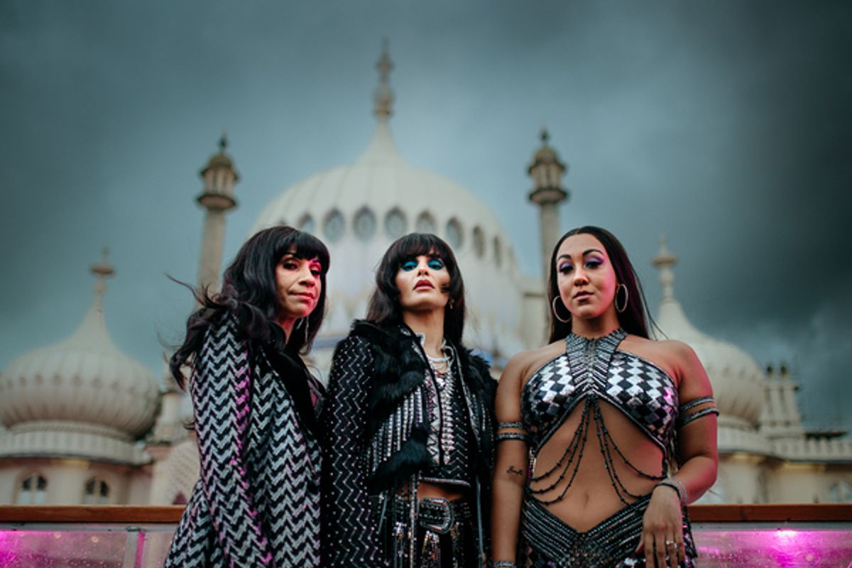 Debbie Kurup, Millie O'Connell, Danielle Steers at 