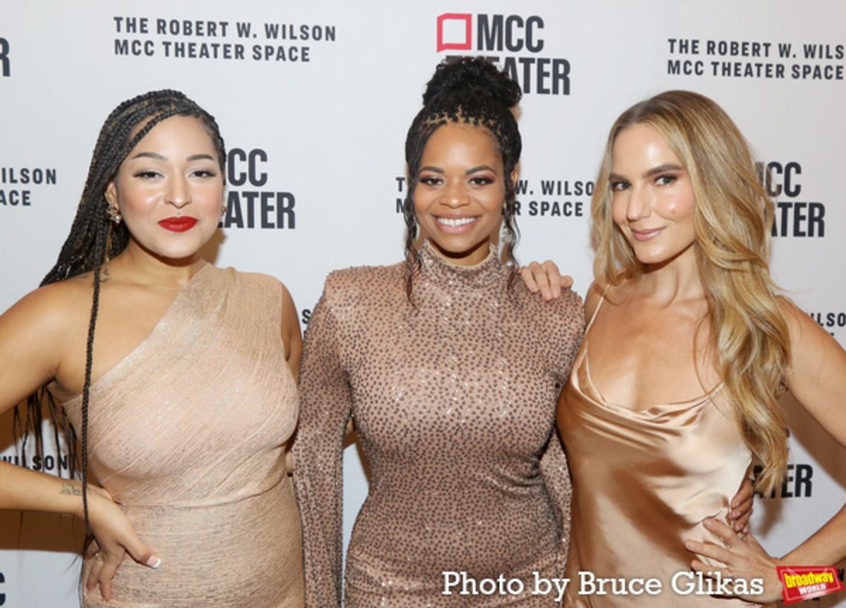 Ximone Rose, Deanne Stewart and Katie Webber at 