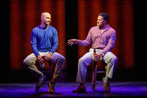 Jesse Williams and Brandon J. Dirden @ BroadwayWorld Jesse Williams and Brandon J. Dirden Photo